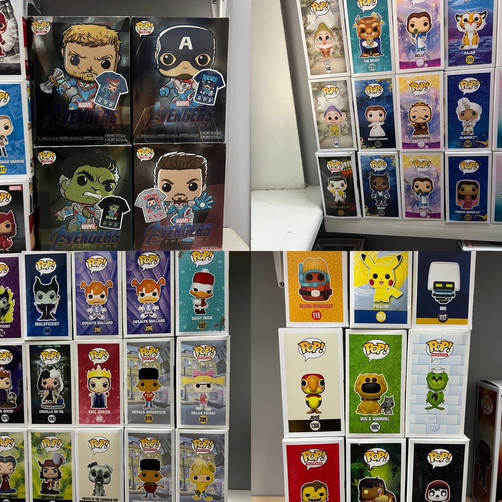 500 figurek funko pop + gratisy