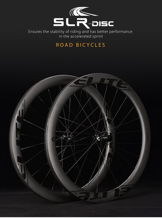 Koła karbonowe ELITEWHEELS SLR DISC 700c