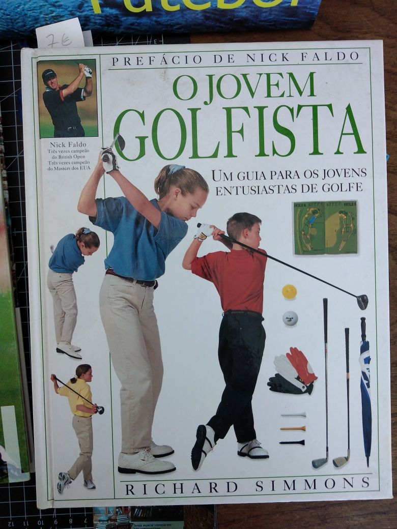 Livros sobre Futebol e Golfe coleção Os Magníficos 12 volumes