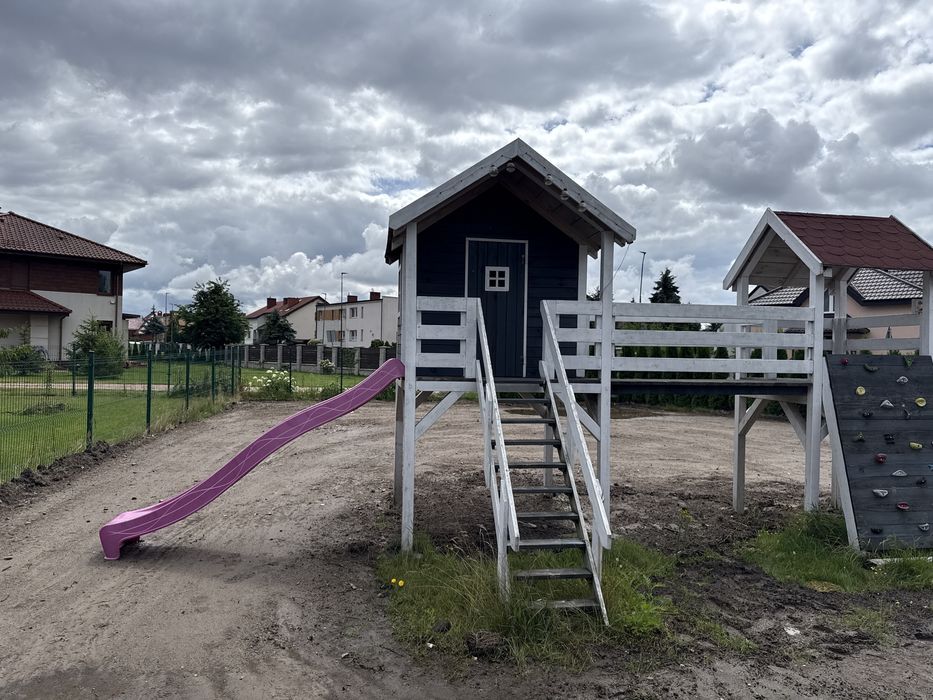 Domek dzieciecy drewniany