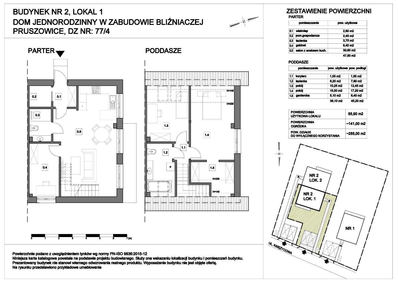 Dom w stylu Bawarskiego wiązania z dużym ogrodem
