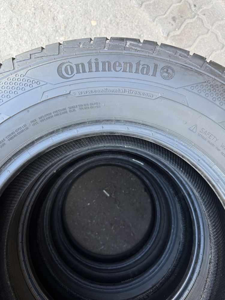 Opony Continental 215/75r16C 116/114r ContiVanContact 100 4szt Bus 7mm