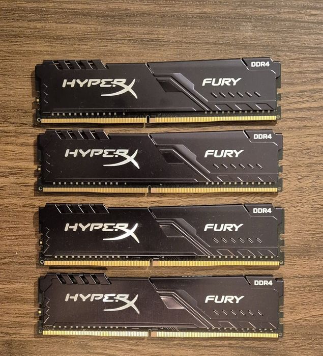 Ram HyperX 32GB (4x8GB) 2666MHz CL16 Fury