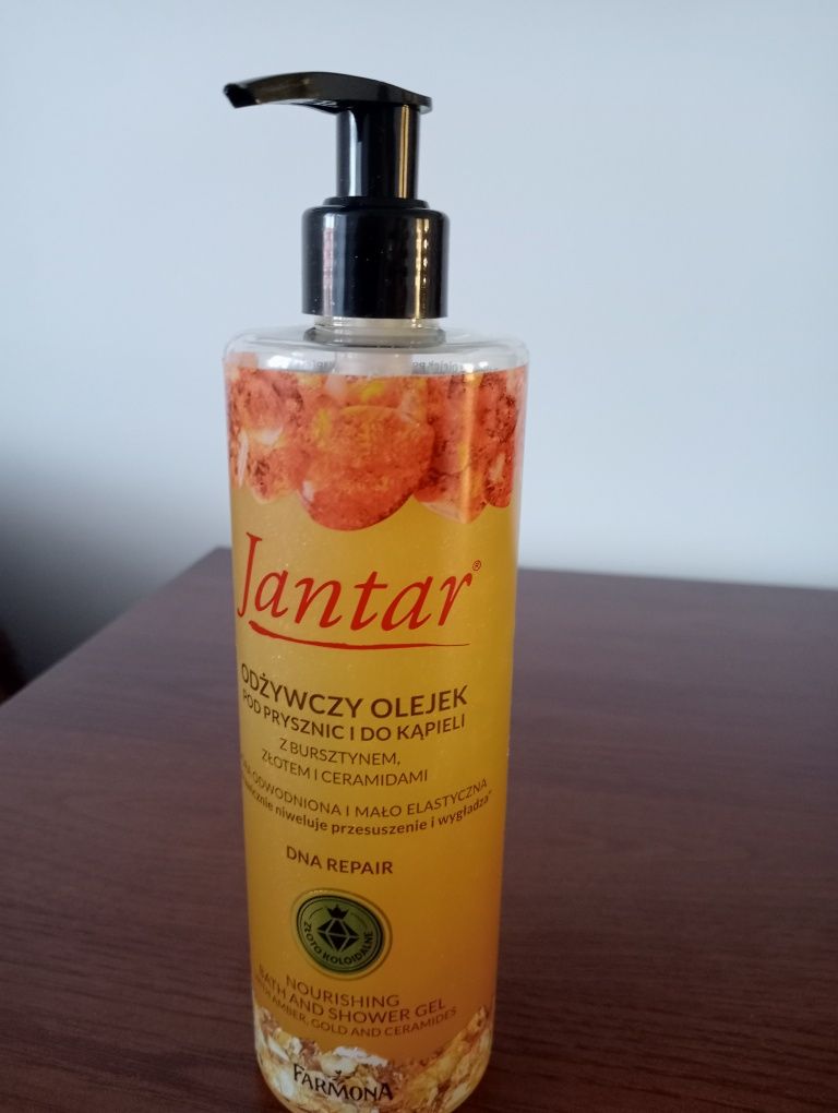 Jantar odżywczy olejek pod prysznic i do kąpieli - nowy