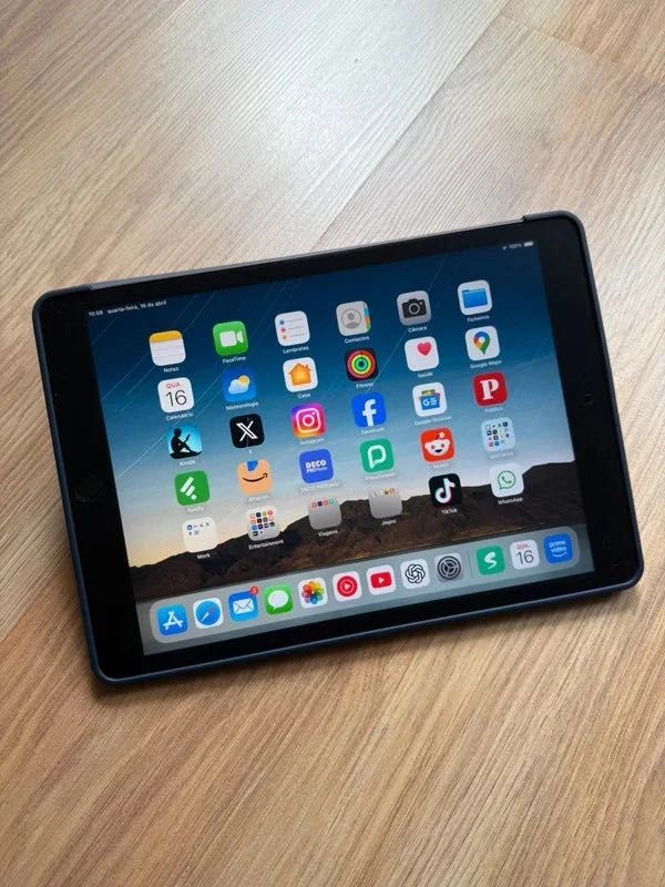 iPad 9a Geração 10.2" 64Gb WiFi (Com caixa e capa)