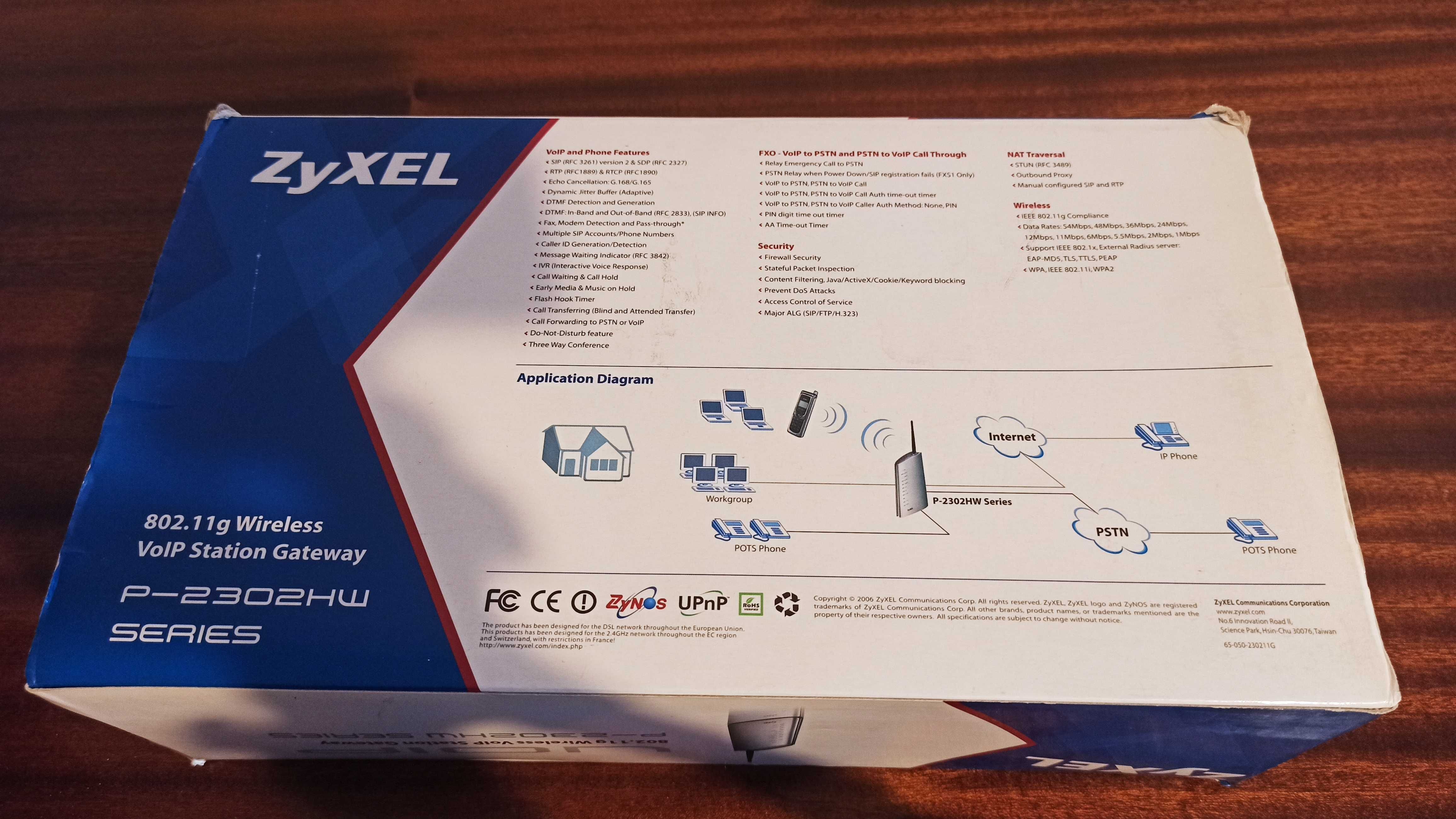 Router Zyxel P-2302HWL-P1