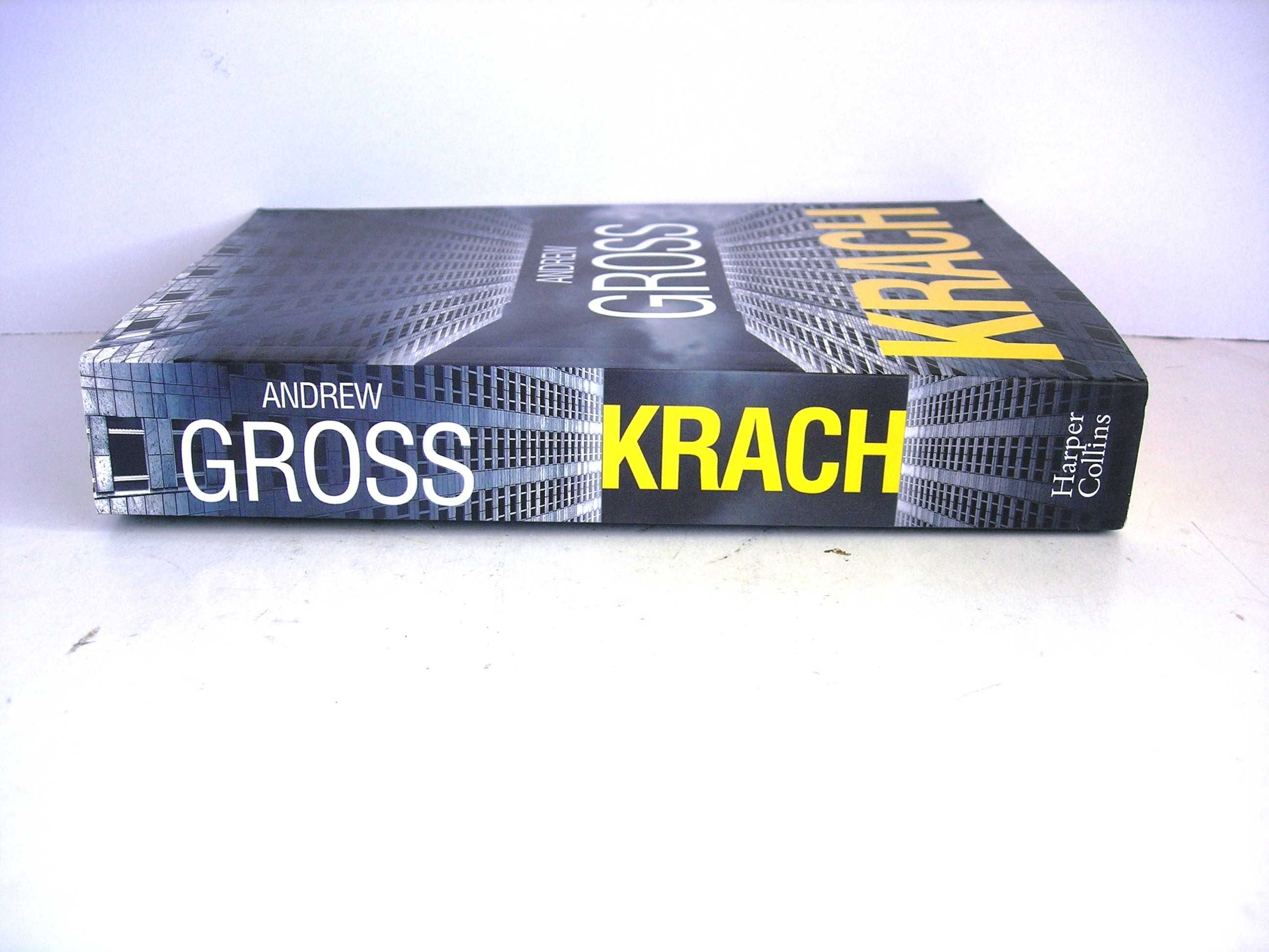 "Krach" Andrew Gross HarperCoollins Polska 2015 kryminał