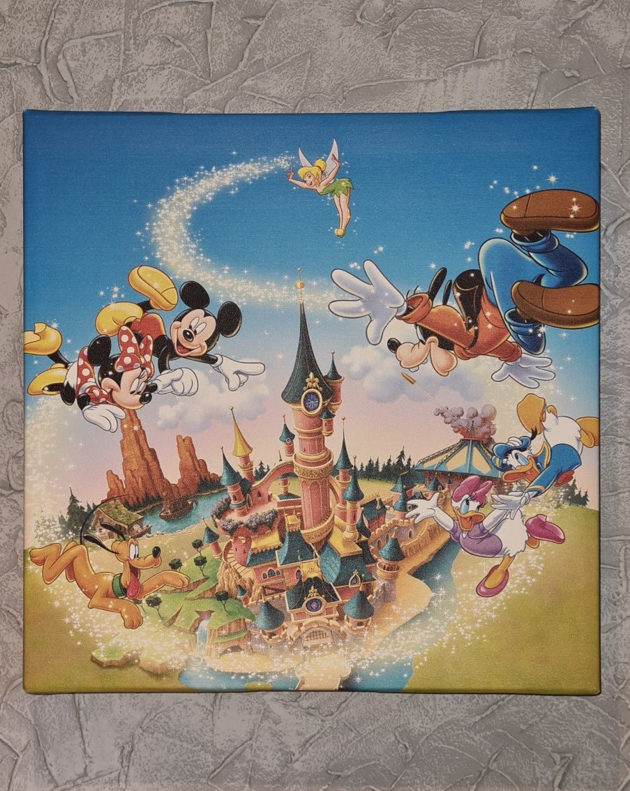 Obraz Disney na płótnie 35x35cm