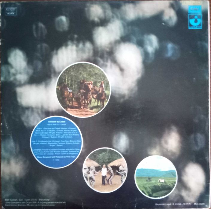 Pink Floyd	- - - - -	Obscured By Clouds	- - - - -	LP