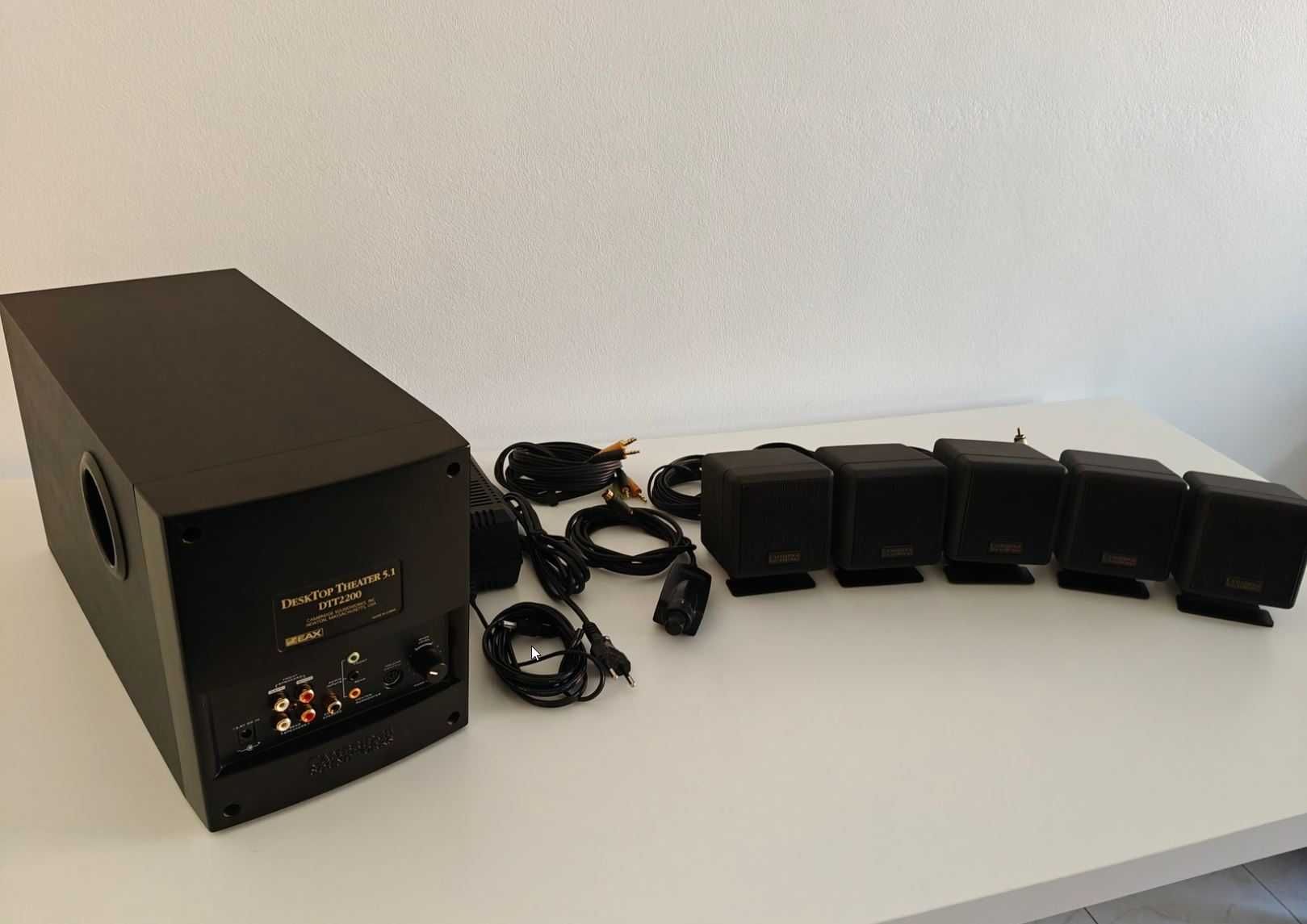 Sistema Som Creative Desktop Theater 5.1 DTT2200 Cambridge Soundworks