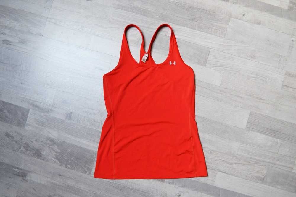 Pomarańczowa bokserka Under Armour XS sportowa koszulka bluzka