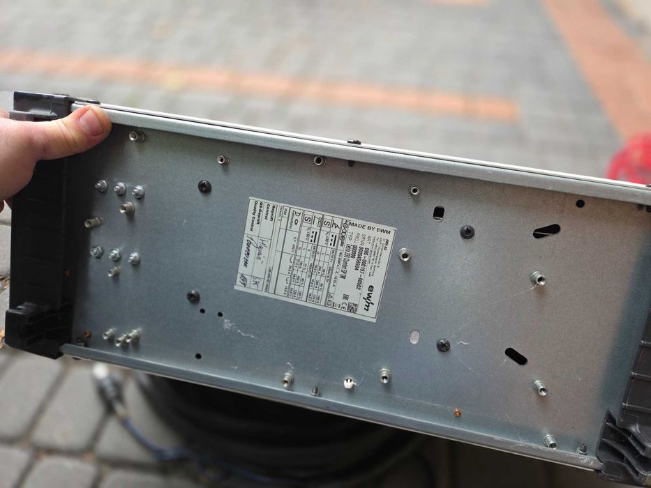ewm tetrix 230 dc spawarka tig plus uchwyt i masa, stan bdb