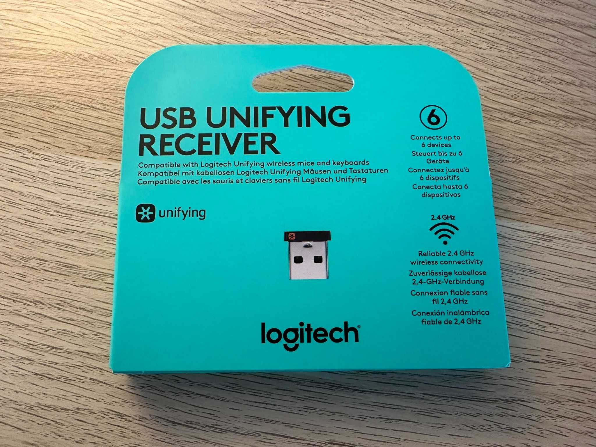 Receptor Logitech USB Unifying novo nunca usado
