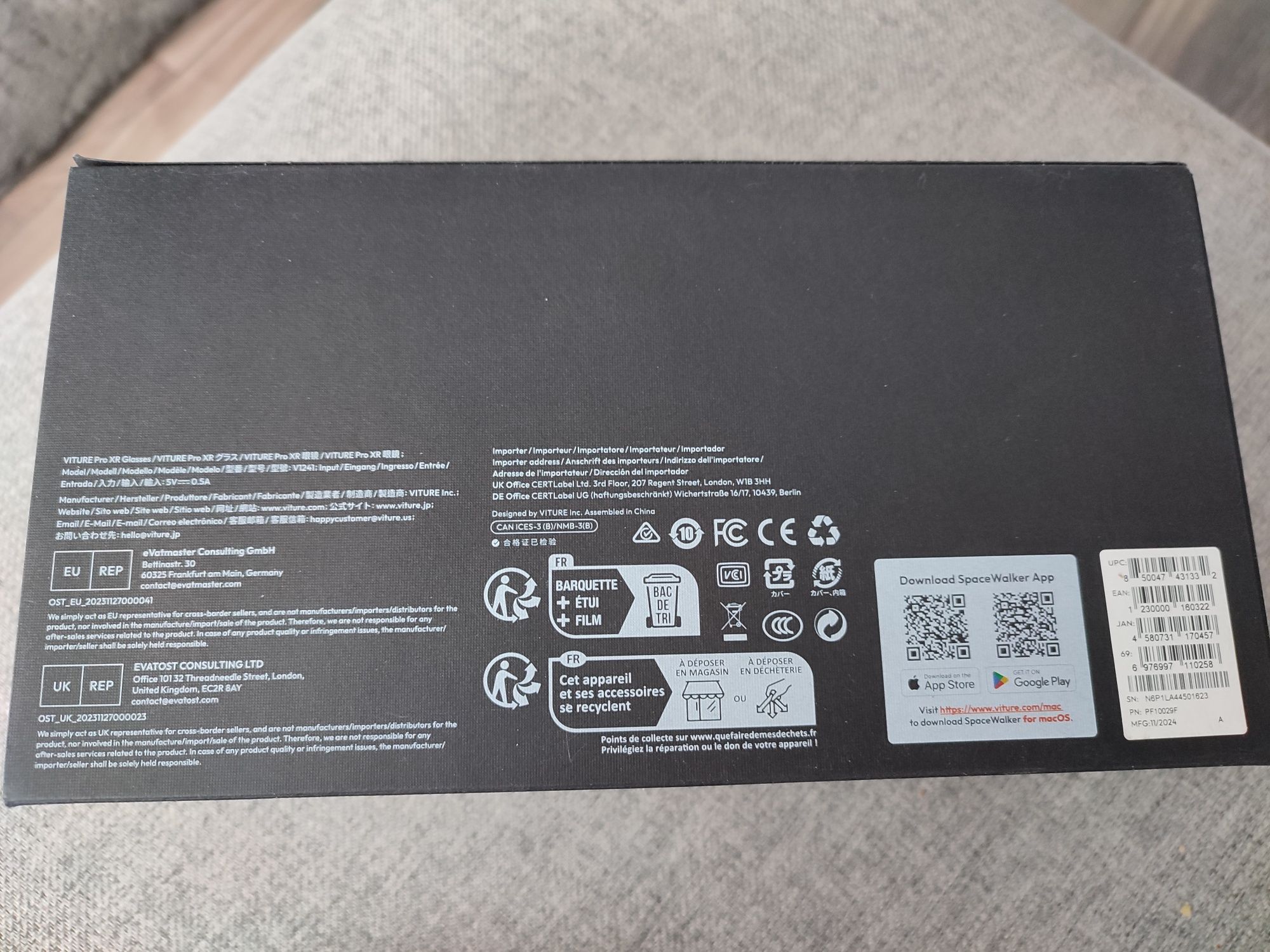 Viture Pro XR/AR Glass NOWE
