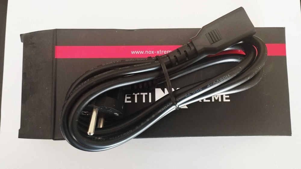 NOVO - Cabo Alimentação PC - NOX Series