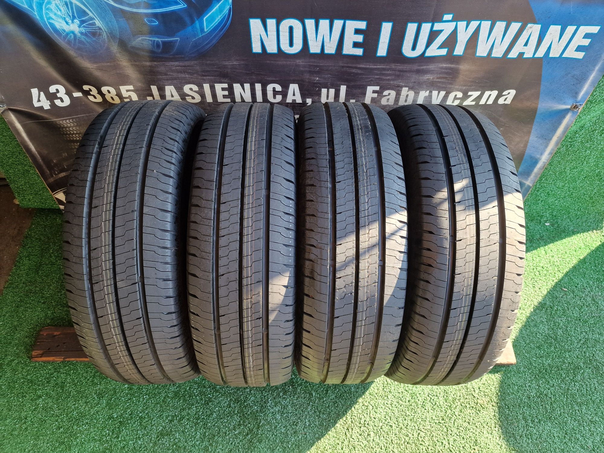 Opony letnie 215/70/15C Continental wzmacniane Komplet Nowe Demo 2023r