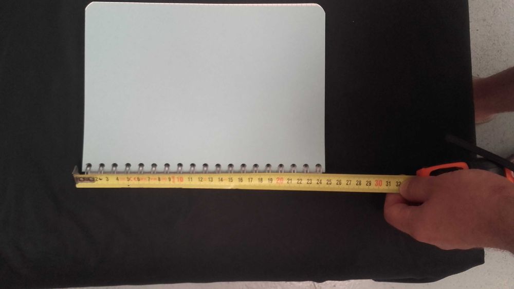 caderno escola medida 25/17