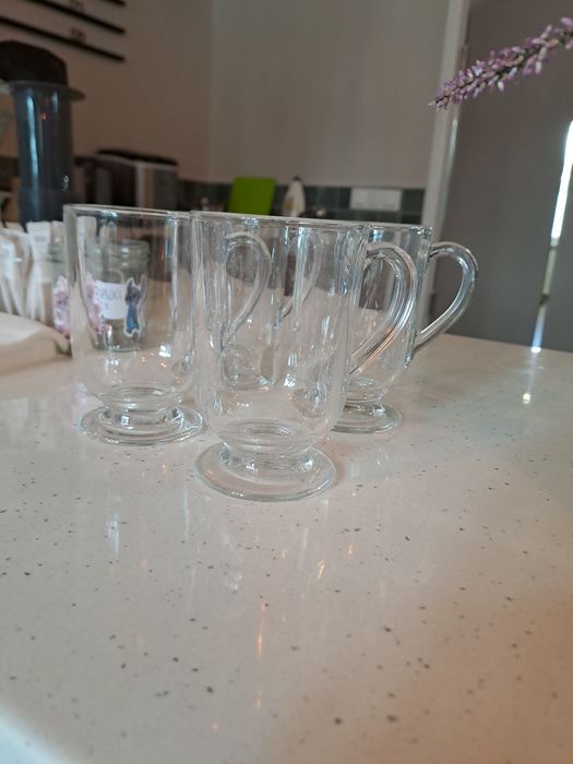 Szklanki na nodze do latte 14szt