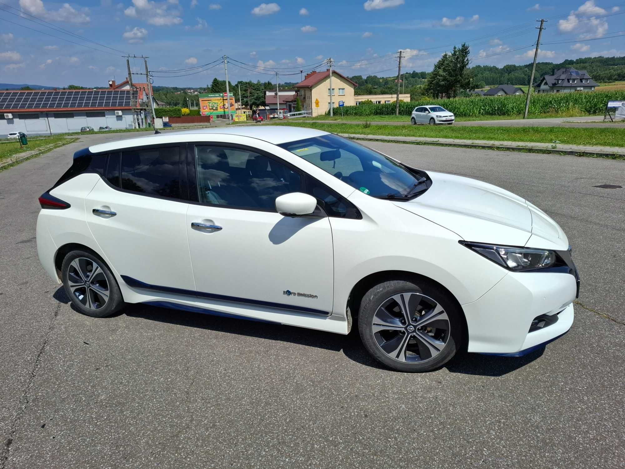 Nissan Leaf Elektryk 150KM Navi Bose Kamera 360 Full Led Biała Perła!