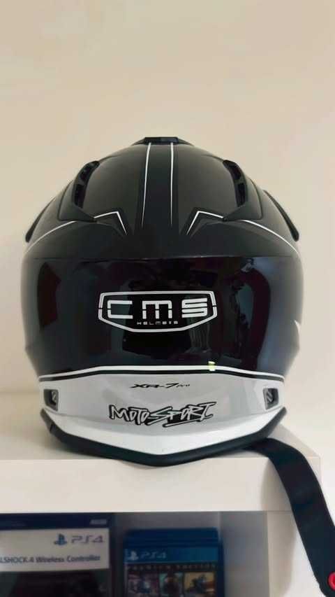 Capacete CMS preto