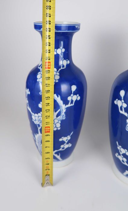 Jarras porcelana da China - flor amendoeira - 26 cm, CADA