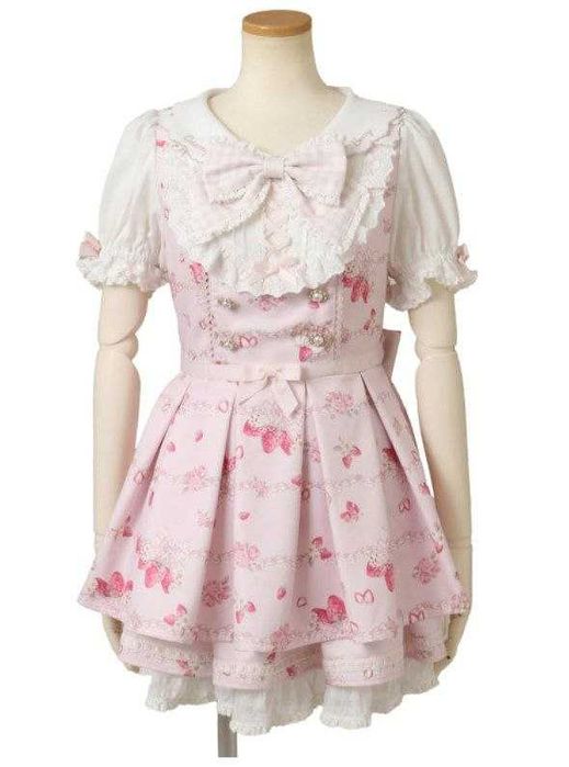 LIZ LISA Creamy Berry Set-up jirai kei, ryosangata