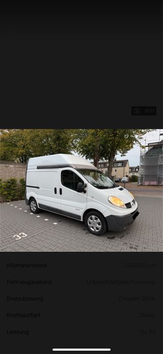 Renault trafic 2014.  2.0 dci klimatyzacia nawigacja