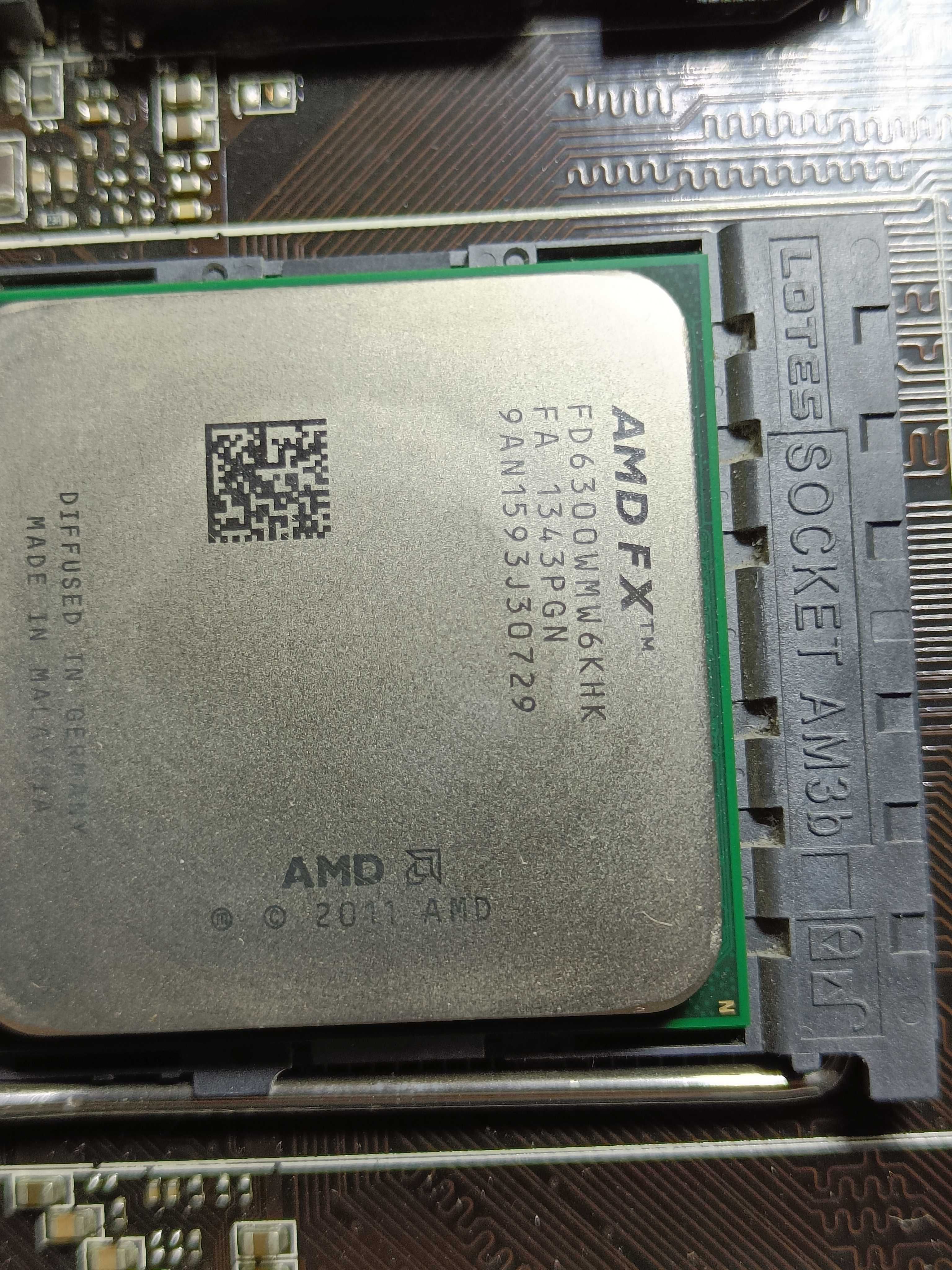 КОМПЛЕКТ Материнка AMD MSI 760GA-P43 (FX) + процесор AMD FX6300 sAM3+