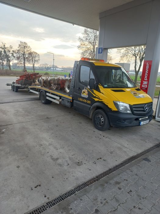 Pomoc drogowa 24h, laweta , transport sprzetu budowlanego i rolniczego