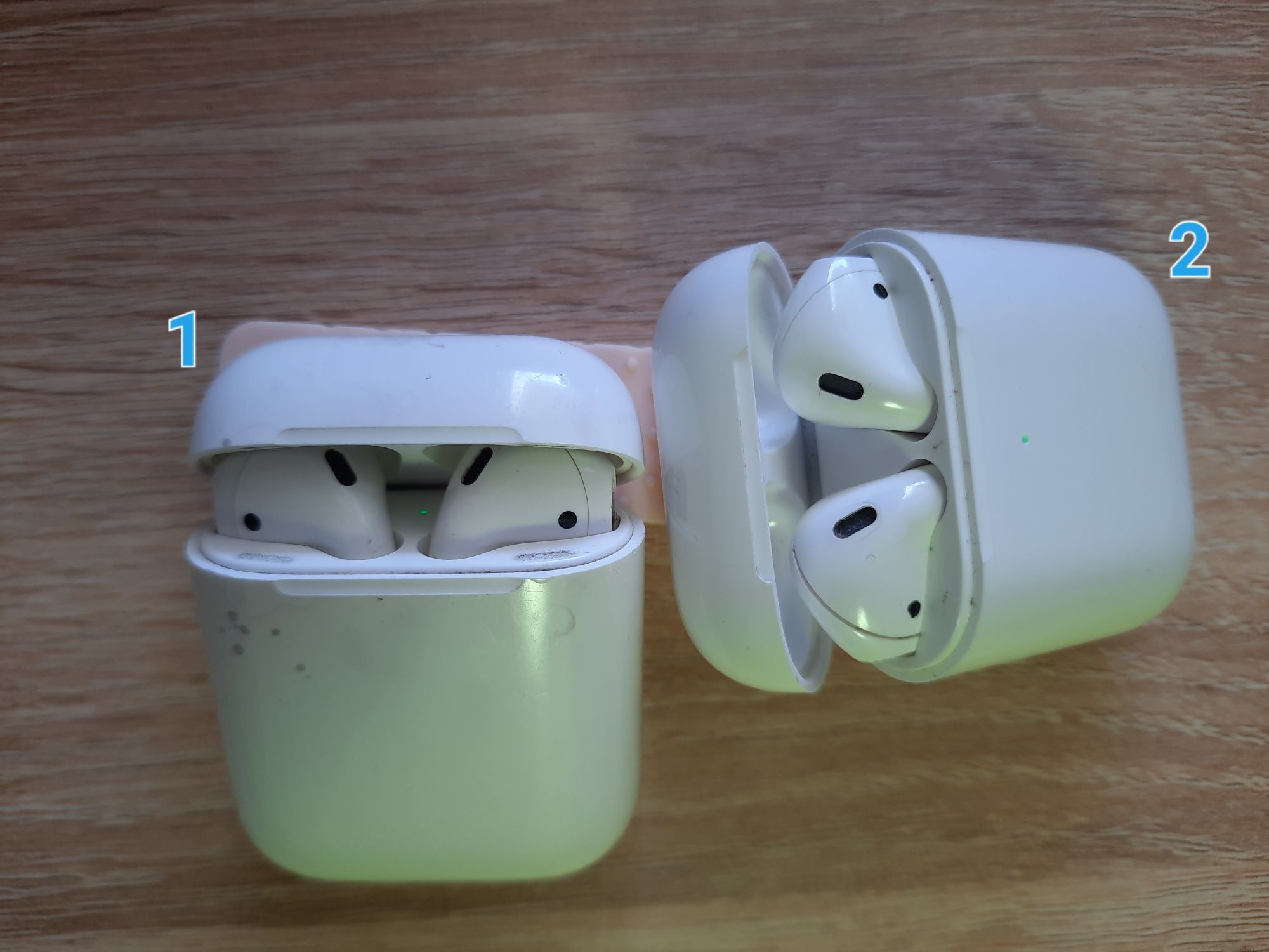 Навушники безпровідні Apple Airpods 1 під ремонт.