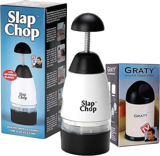 Krajalnica Slap Chop z japońskimi ostrzami ze stali nierdzewnej
