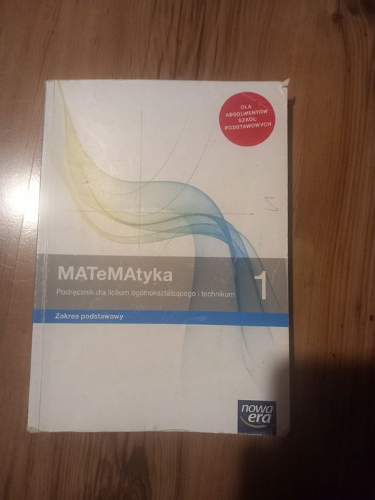 Podrecznik matemtyka 1 nowa era