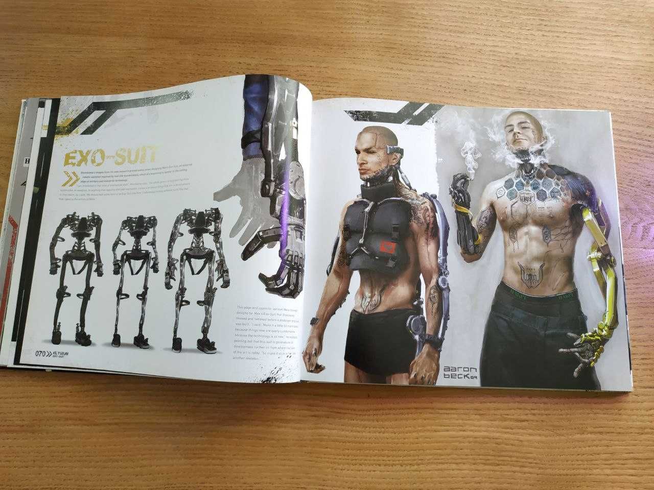 Артбук (Artbook) Elysium: The Art of the Film