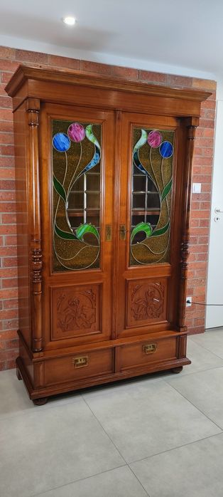 Ekskluzywna biblioteka witryna eklektyczna antyk