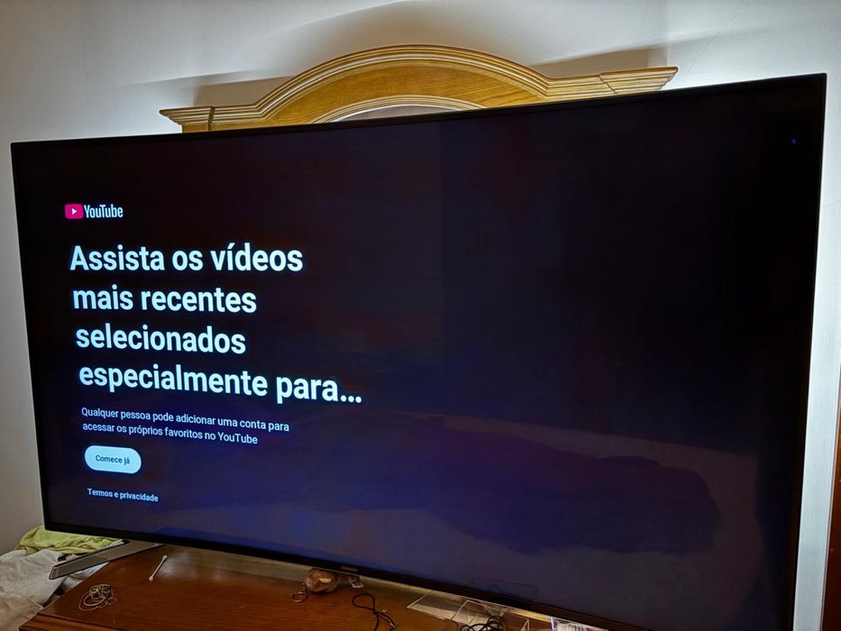 Samsung Smart TV 55” 4K UHD Curva