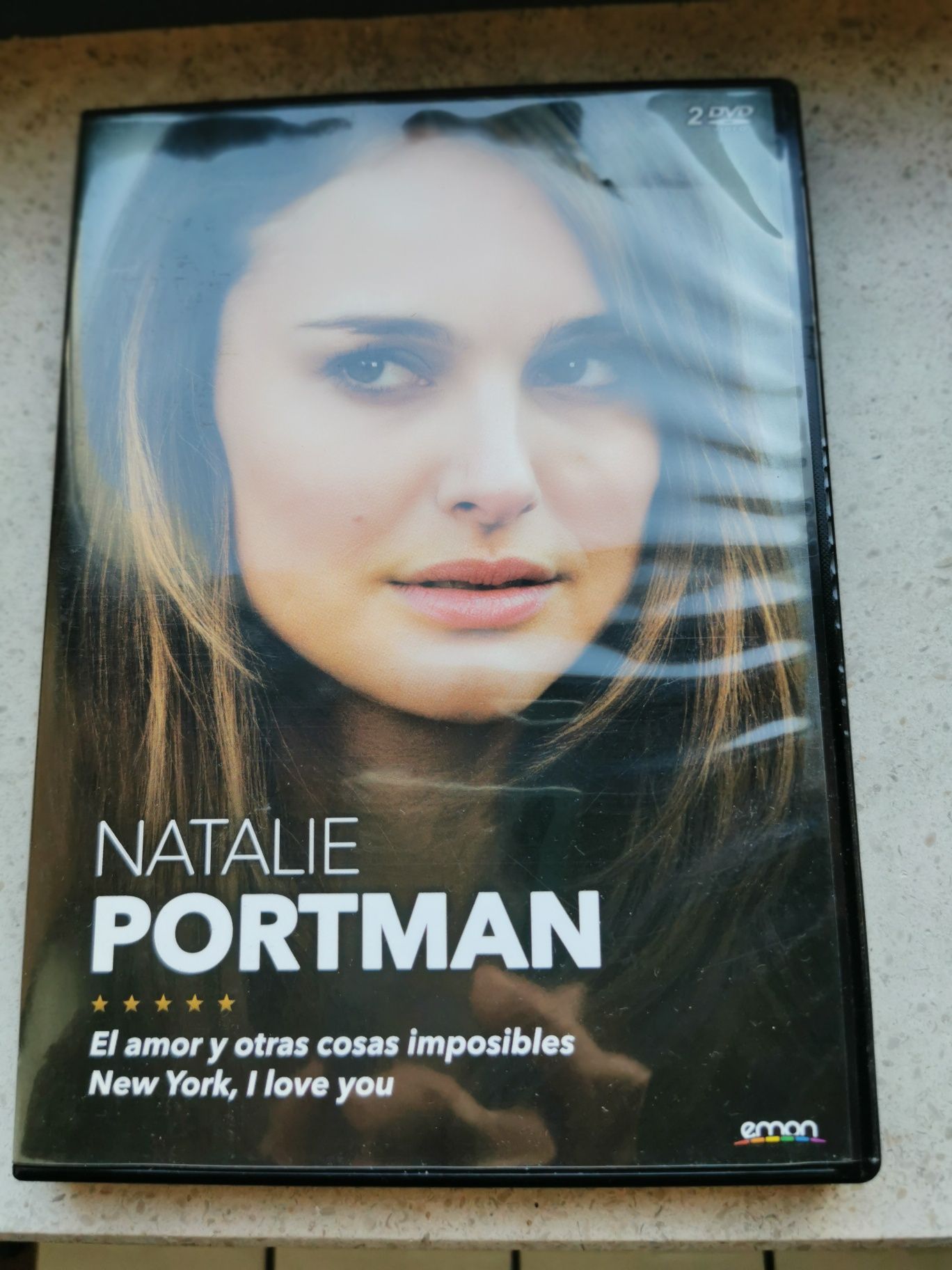 2 DVDs actriz Natalie Portman em caixa conjunta