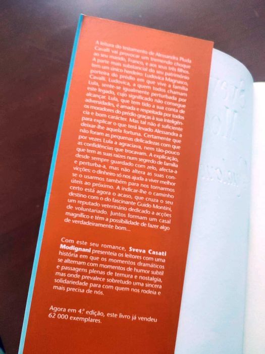 Qualquer Coisa de Bom, Sveva Casati Modignani - portes incluídos