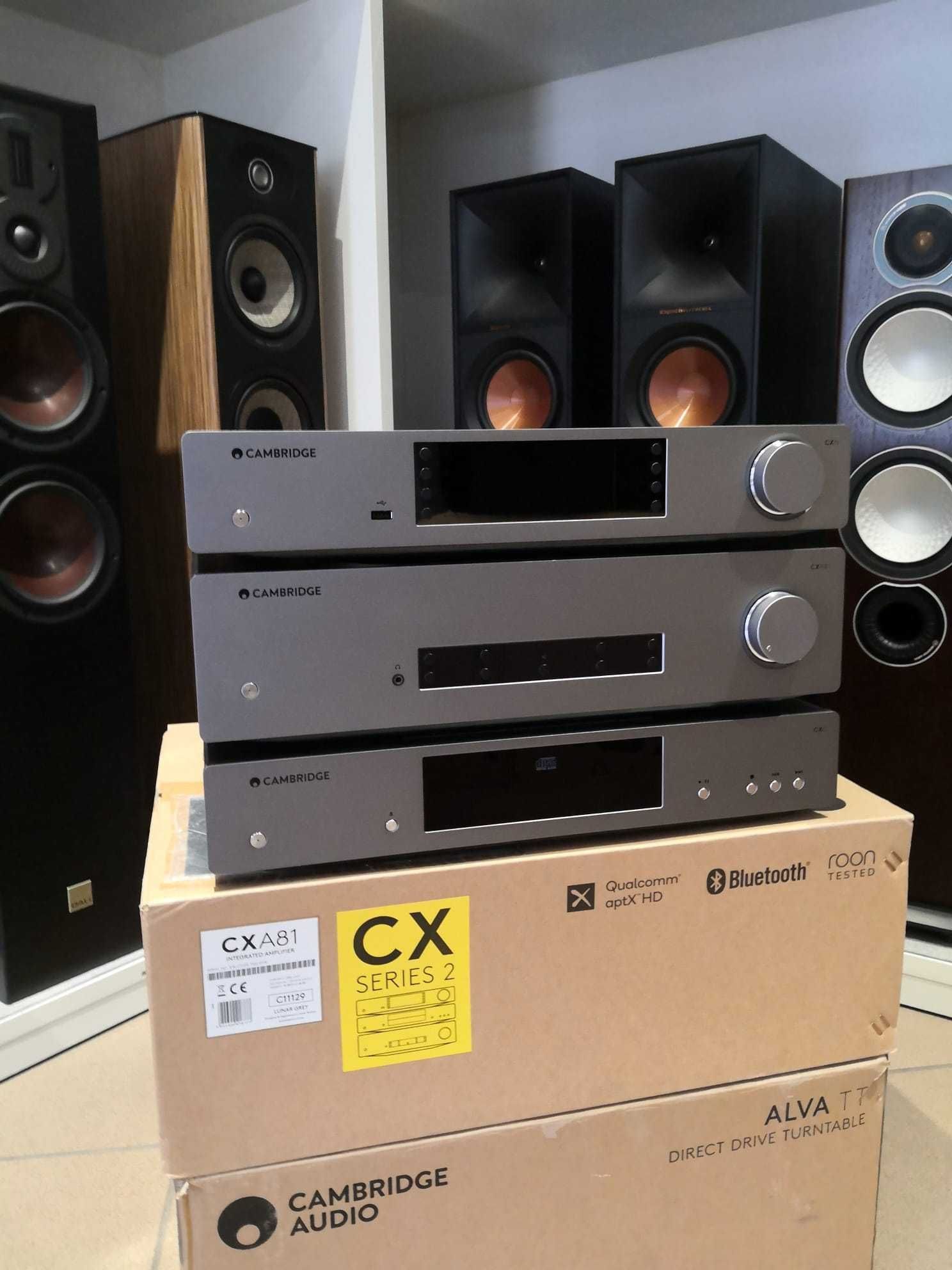 Zestaw stereo CAMBRIDGE AUDIO CXN v2 + CXA-81 + CXC raty 0% WROCŁAW