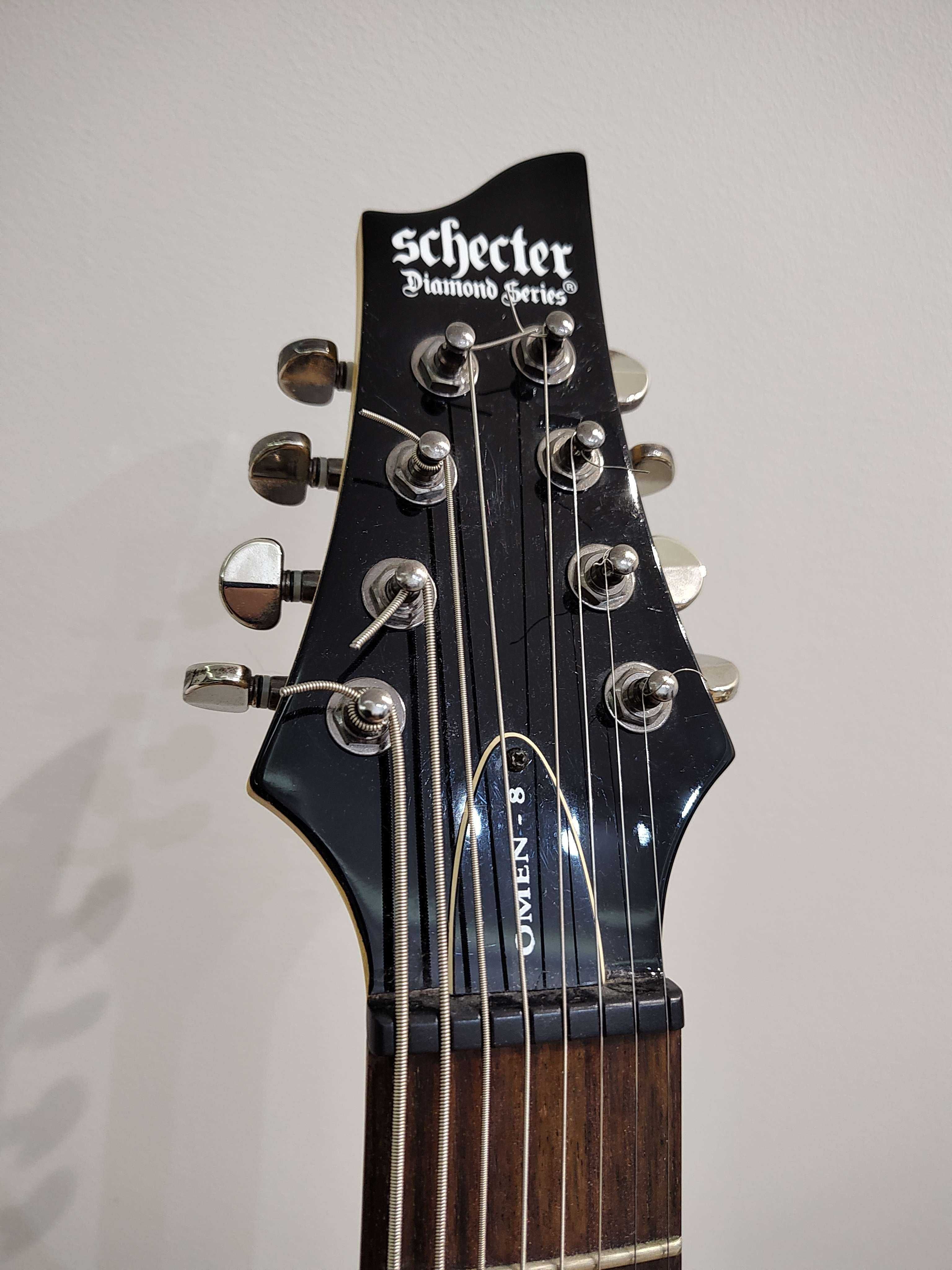 Gitara elektryczna Schecter Omen 8 BLK