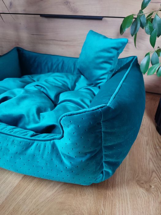 Mocne i pikowane legowisko kojec dla psa kota WIELE rozmiarów + GRATIS