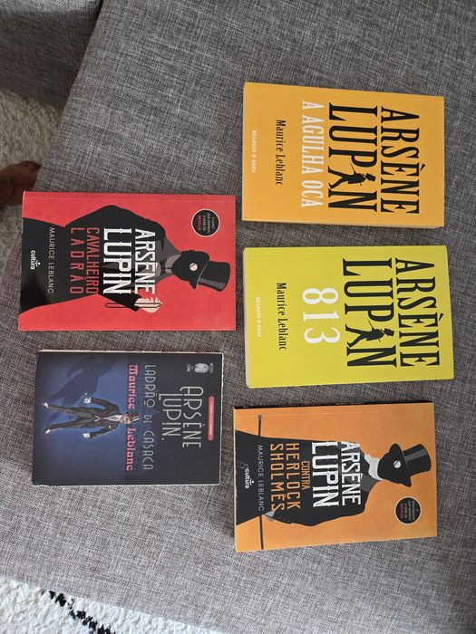 Livros novos Arsene Lupin