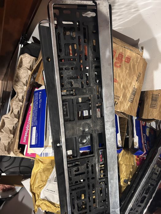 Ramka na rejestracje x2