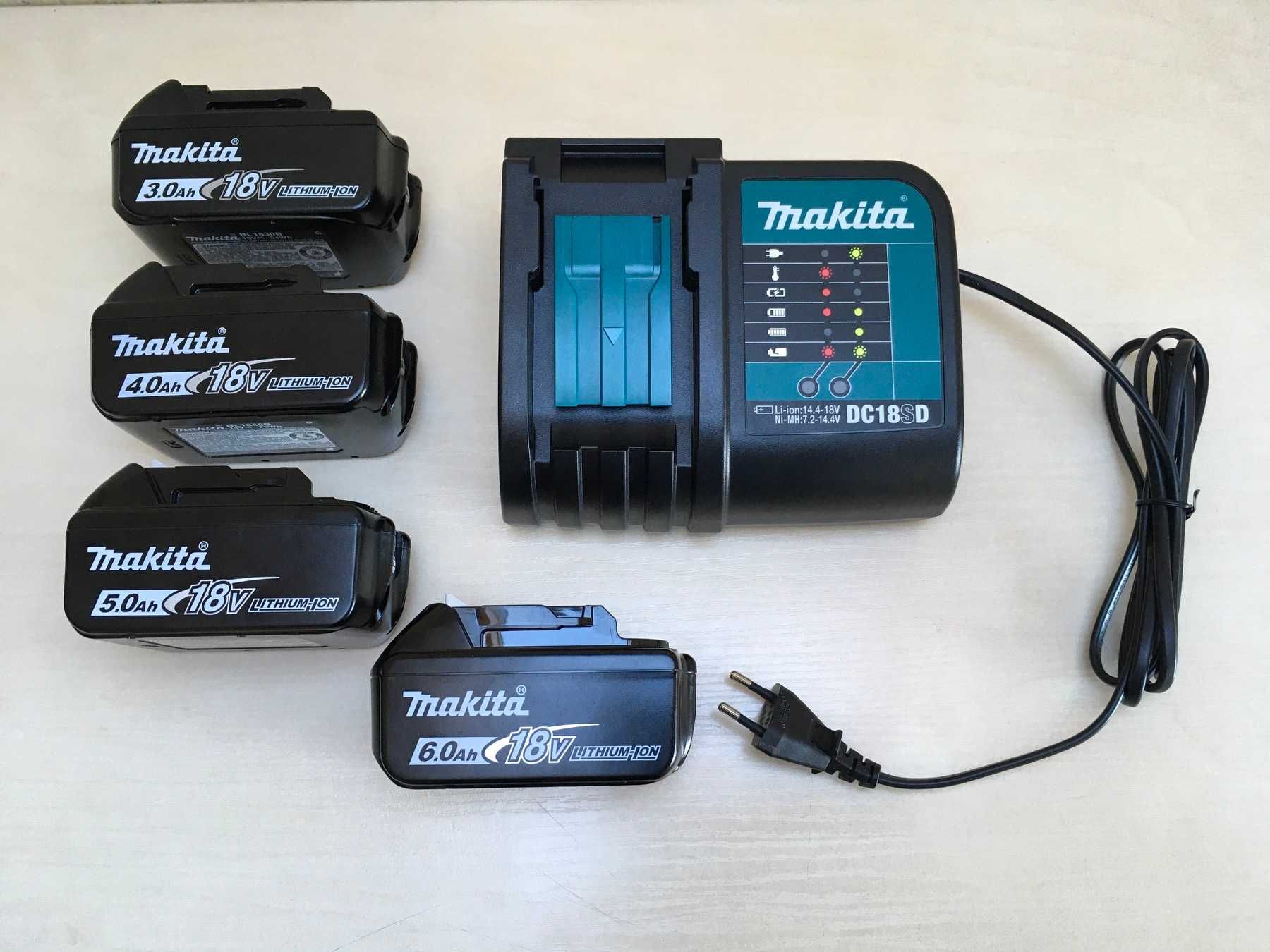 Зарядное устройство Makita DC18SD DC18RC Оригинал зарядка 18V LXT