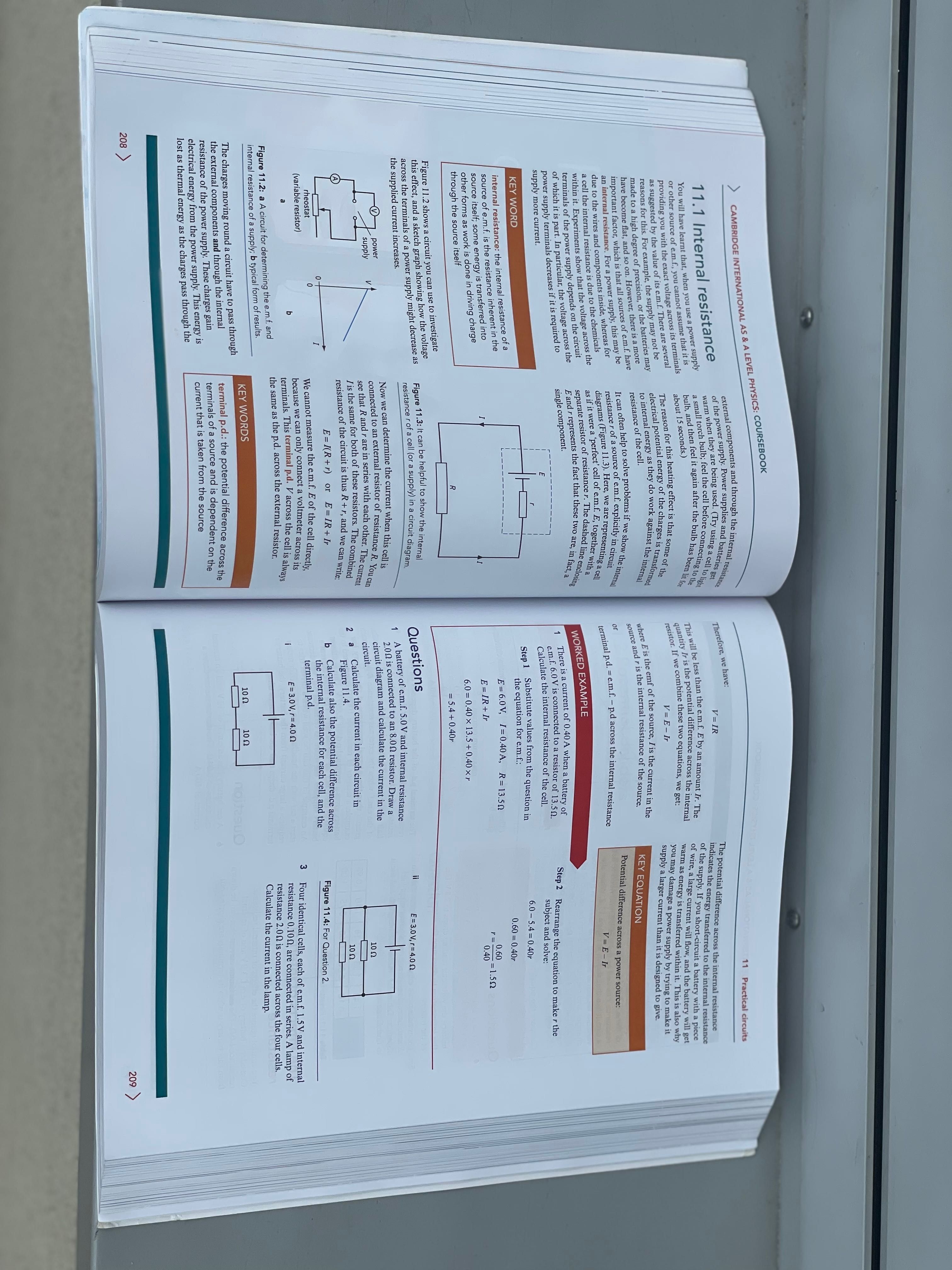 Physics Cambridge AS & A Level, Coursebook