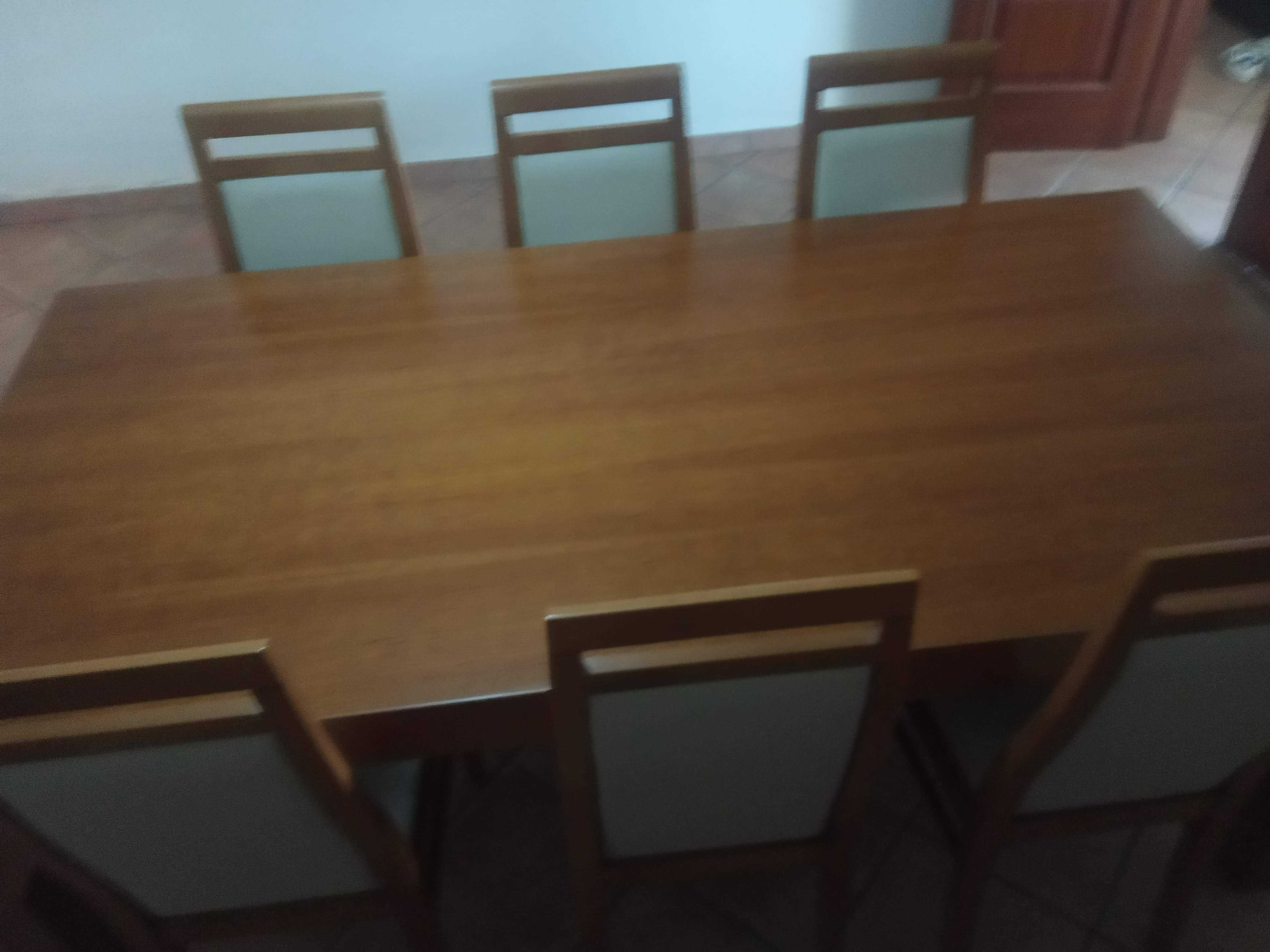 Mobília de sala em cerejeira maciça