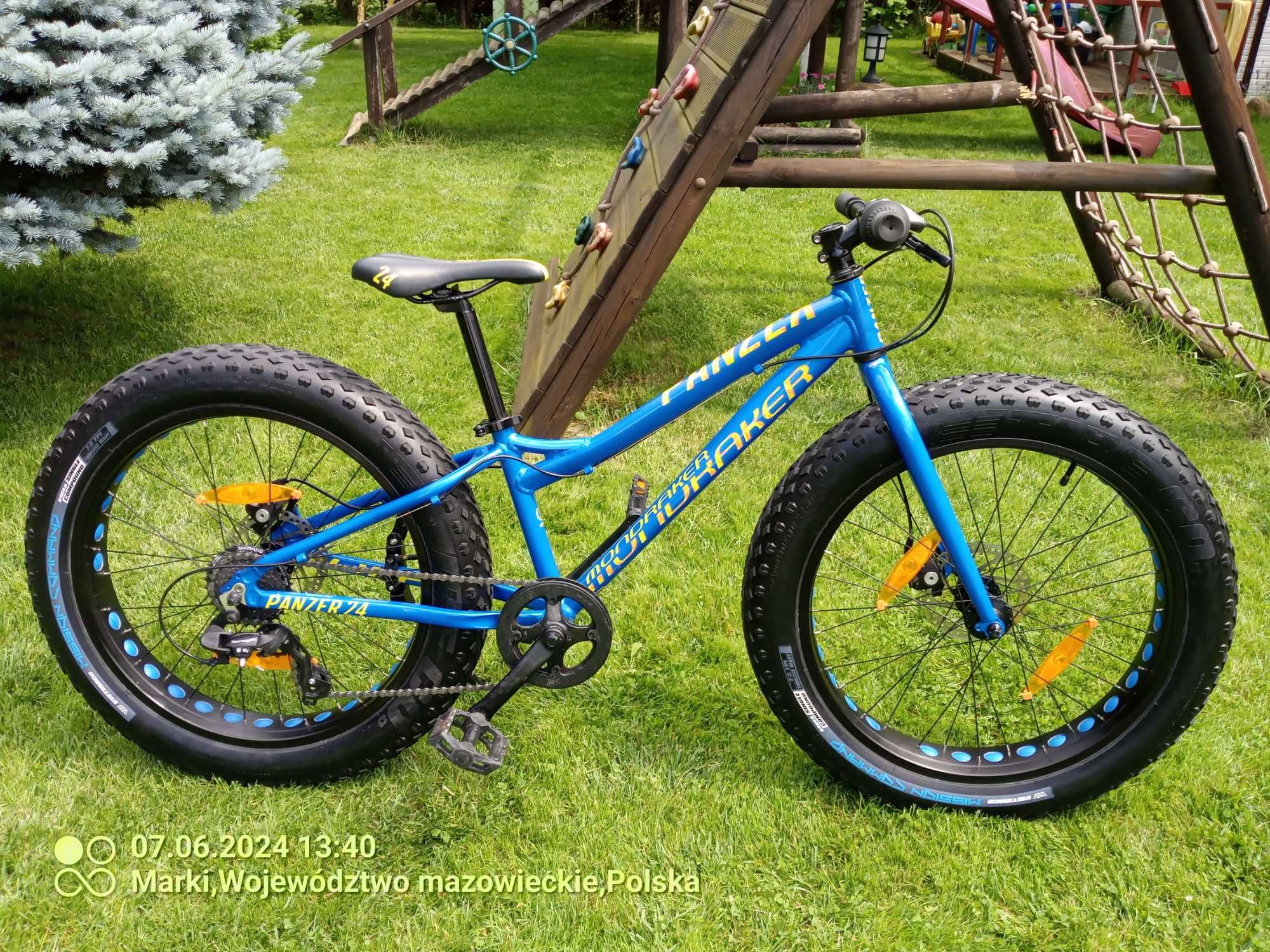 Rower Fatbike Mondraker PANZER Junior koła 20