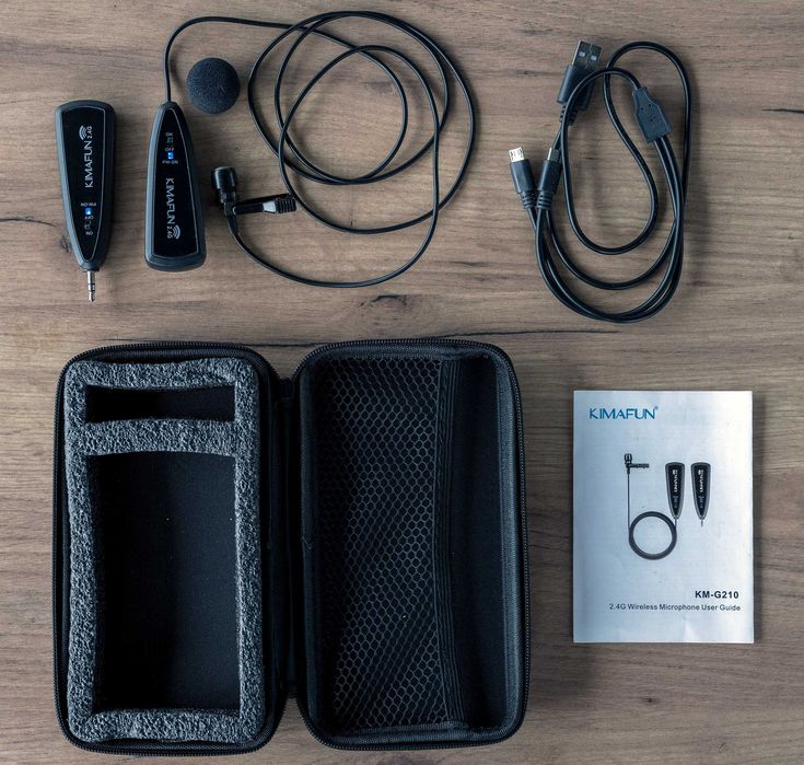 Бездротовий петличний мікрофон KIMAFUN KM G210