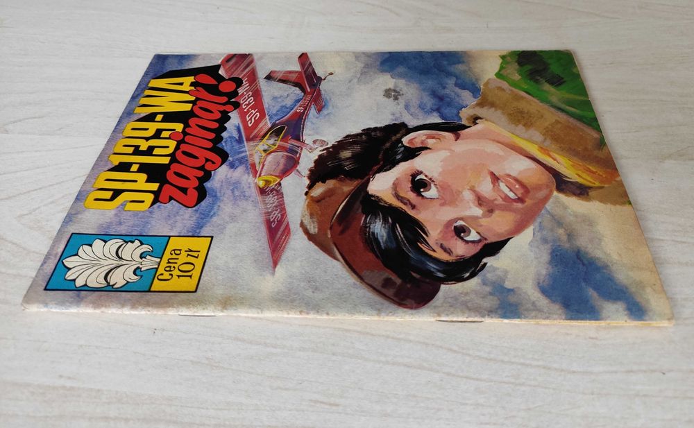 KAPITAN ŻBIK -- SP-139-WA ZAGINĄŁ! wyd. 1 dobry stan