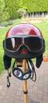 Kask orzeszek gogle prl