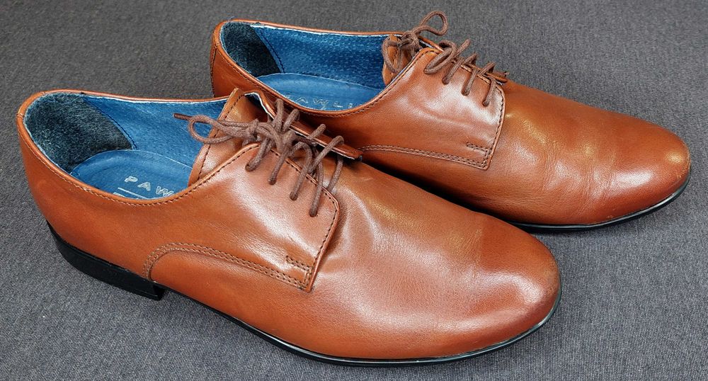 Skórzane stylowe buty Pawlik firmy PAWO, rozmiar 36